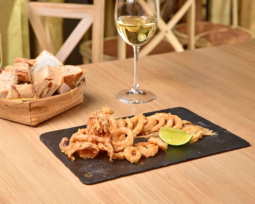 Calamares crocantes